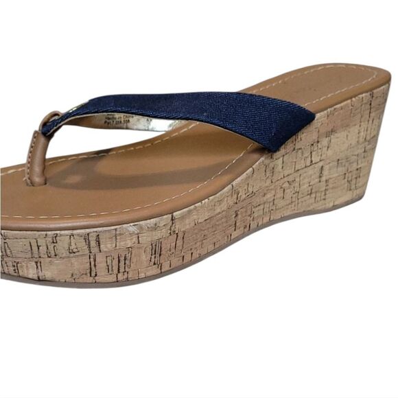 American Eagle Denim Wedge - Picture 7 of 8